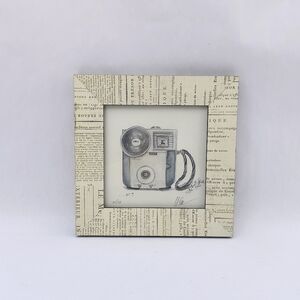 ART | Kolene Spicher Vintage Camera Framed Art Print
